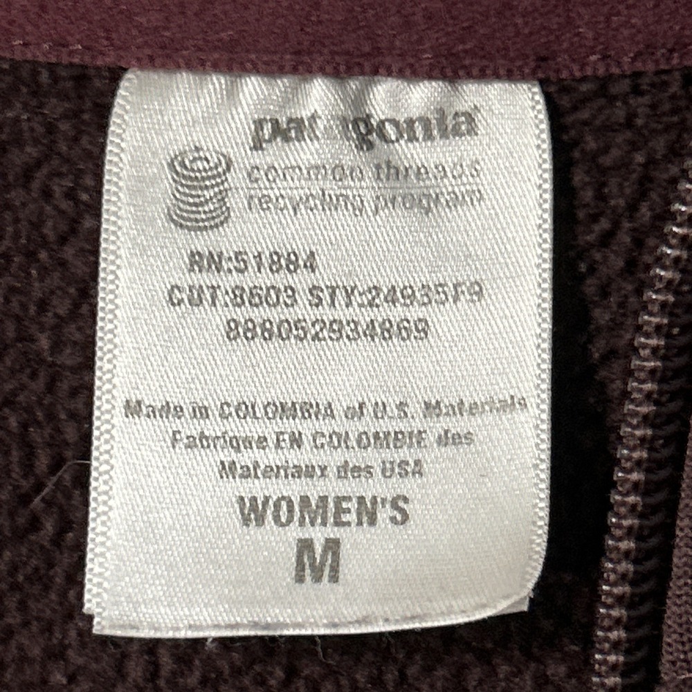Women's Patagonia Stretch Velocity Hoody Size M Medium 24935 POLArtEC - Picture 3 of 11